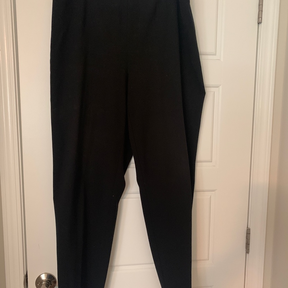 Black casual pants